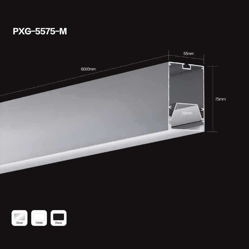 aluminium - led - beleuchtung strangpressens hohlprofile für led - streifen anwendung