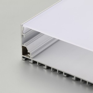 led - aluminium - profil mit pc - diffusor flache form für led - strip