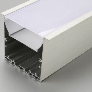 76x76 profil für led - lampe led - licht - profil hat indirekte beleuchtung profil