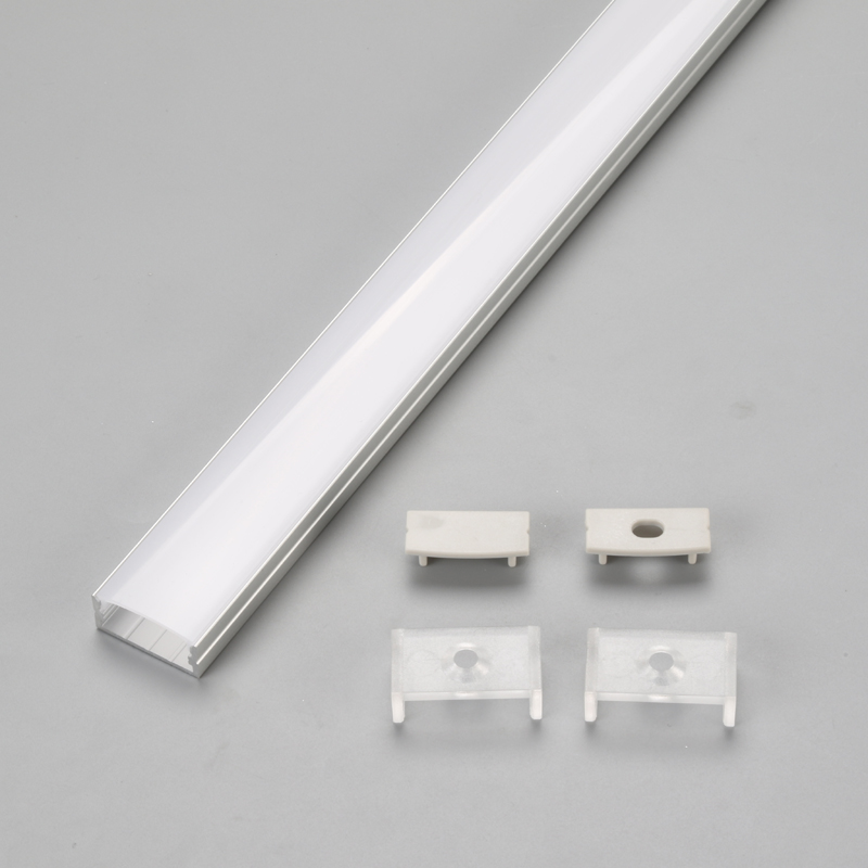 lineare licht produkt wohnung mit clips endkappen schrauben und auf kundenspezifische länge